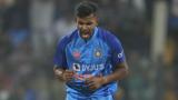 Shivam Mavi impresses on debut as India defend 162
