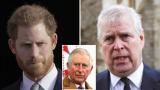 King Charles coronation Prince Harry and Prince Andrew dumped 