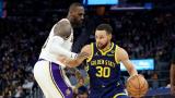 LeBron James helps Lakers outlast Steph Curry and the Warriors in 