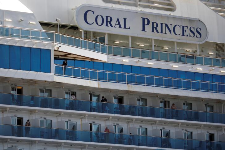 Balconies on a cruise ship with the words 